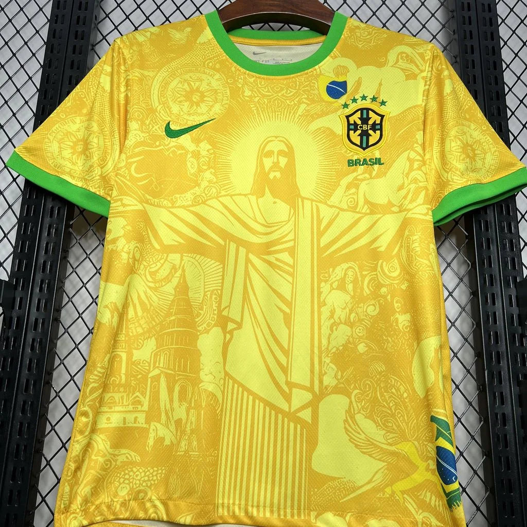 2024-2025 Brazil Special Edition Yellow Jersey 1:1 Thai Quality