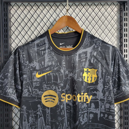 2023/2024 Barcelona Special Edition Black Football Shirt 1:1 Thai Quality