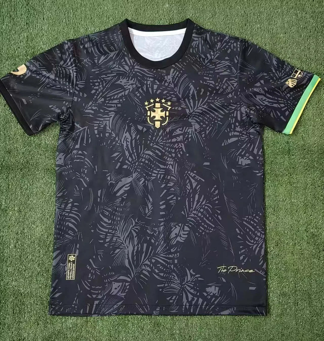 2023 Brazil Special Edition Black Football Shirt 1:1 Thai Quality