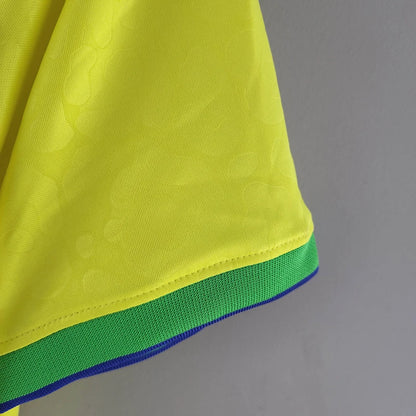 2022 World Cup Brazil Home Soccer Jersey