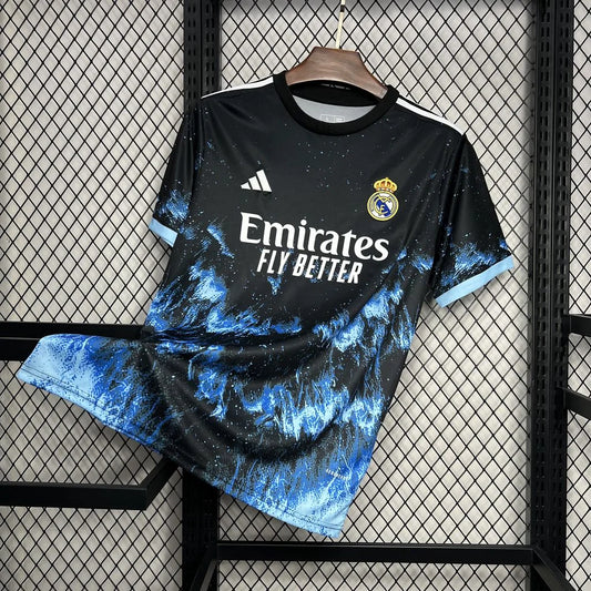 2024/2025 Real Madrid Ocean Blue Jersey 1:1 Thai Quality