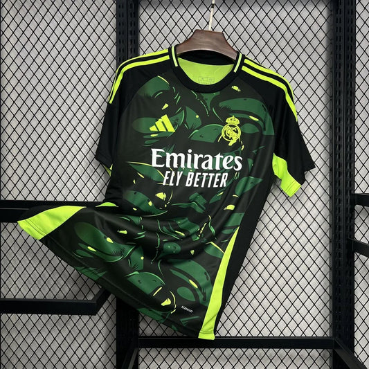 2024/2025 Real Madrid Green And Black Special Edition Jersey 1:1 Thai Quality