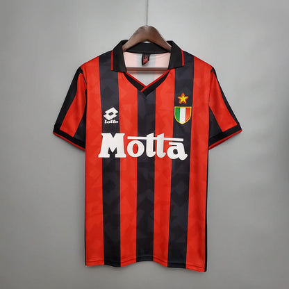 1993/1994 Retro AC Milan Home Football Shirt 1:1 Thai Quality